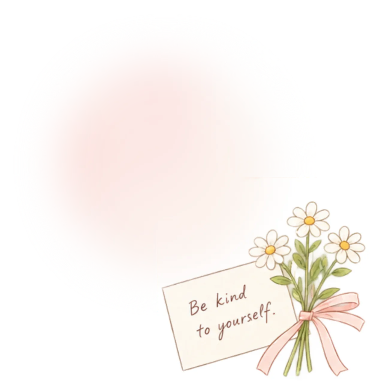 Be kind to yourself.